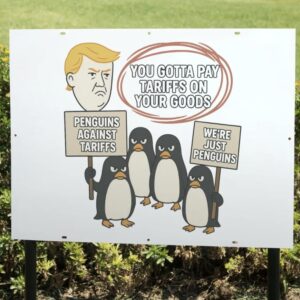 Heard Island Anti Trump yard sign